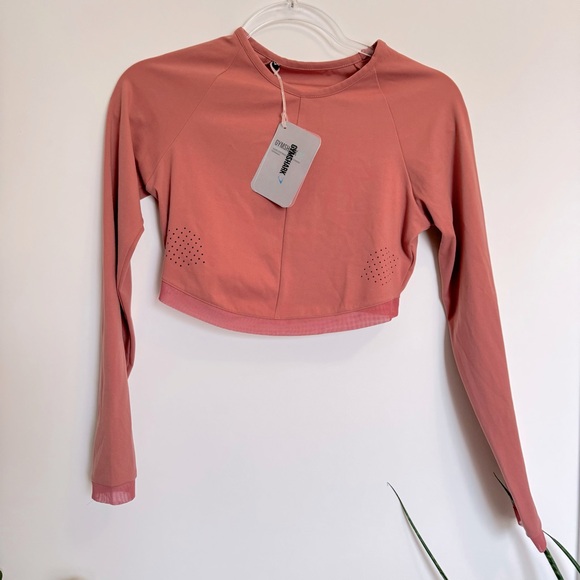 NWT Gymshark x Whitney Simmons V1 Long Sleeve Moab Long Sleeve Crop Top - Picture 7 of 15